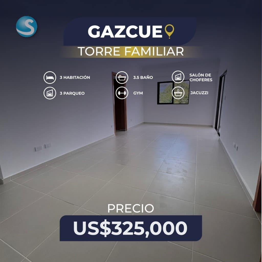 Apartamento en Venta, Gazcue
