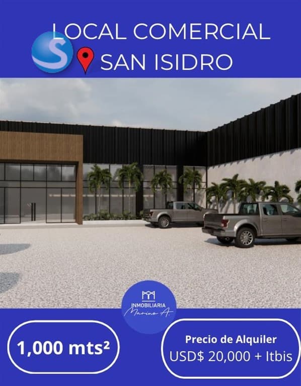 Local Comercial en Alquiler, Autopista San Isidro