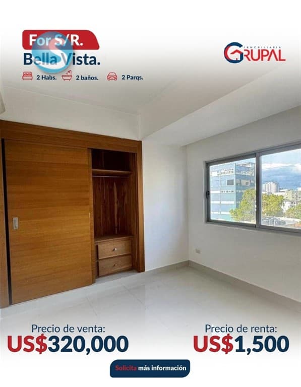 Apartamento en Venta, Bella Vista