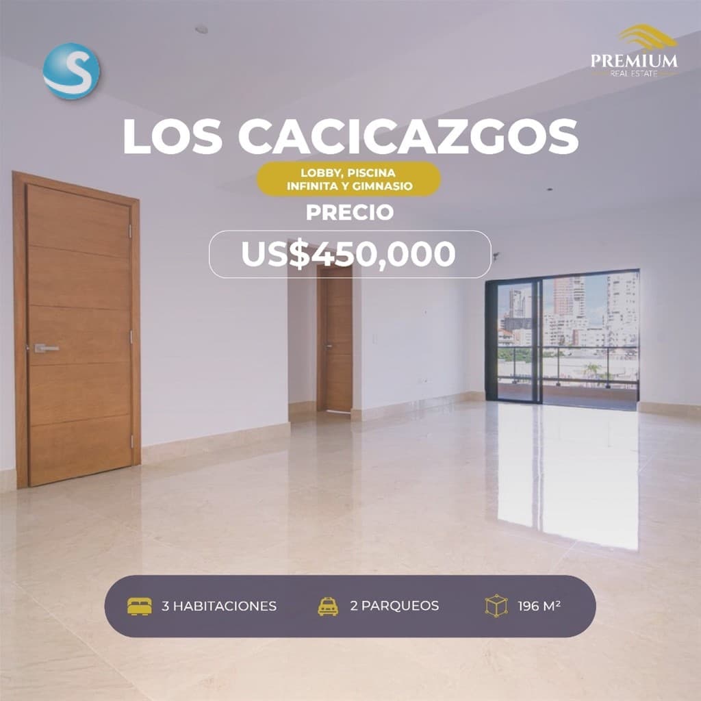 Apartamento en Venta y Alquiler, Los Cacicazgos